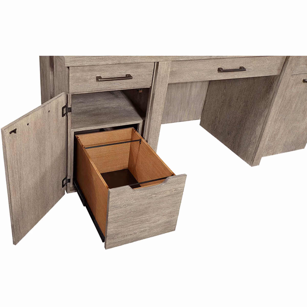 Platinum Credenza Hutch - Image 6