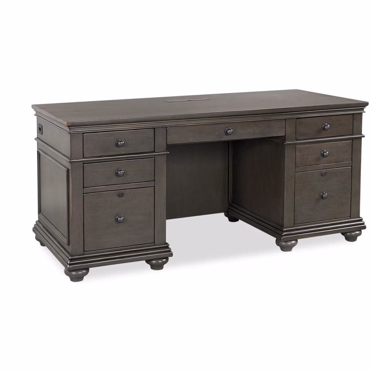 Oxford 66" Executive Desk I07-303-PEP - Image 2