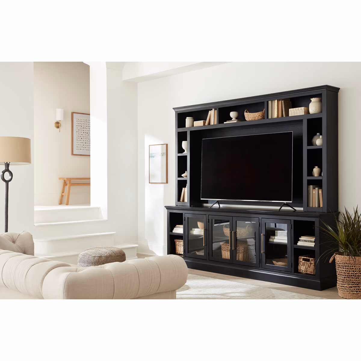 Byron 98" Hutch MBB1270H-MBL - Image 3