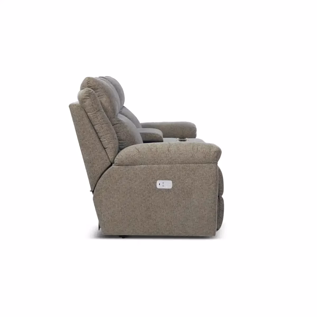 Joel Power Reclining Loveseat w/ Headrest & Console - U49761 - Image 7
