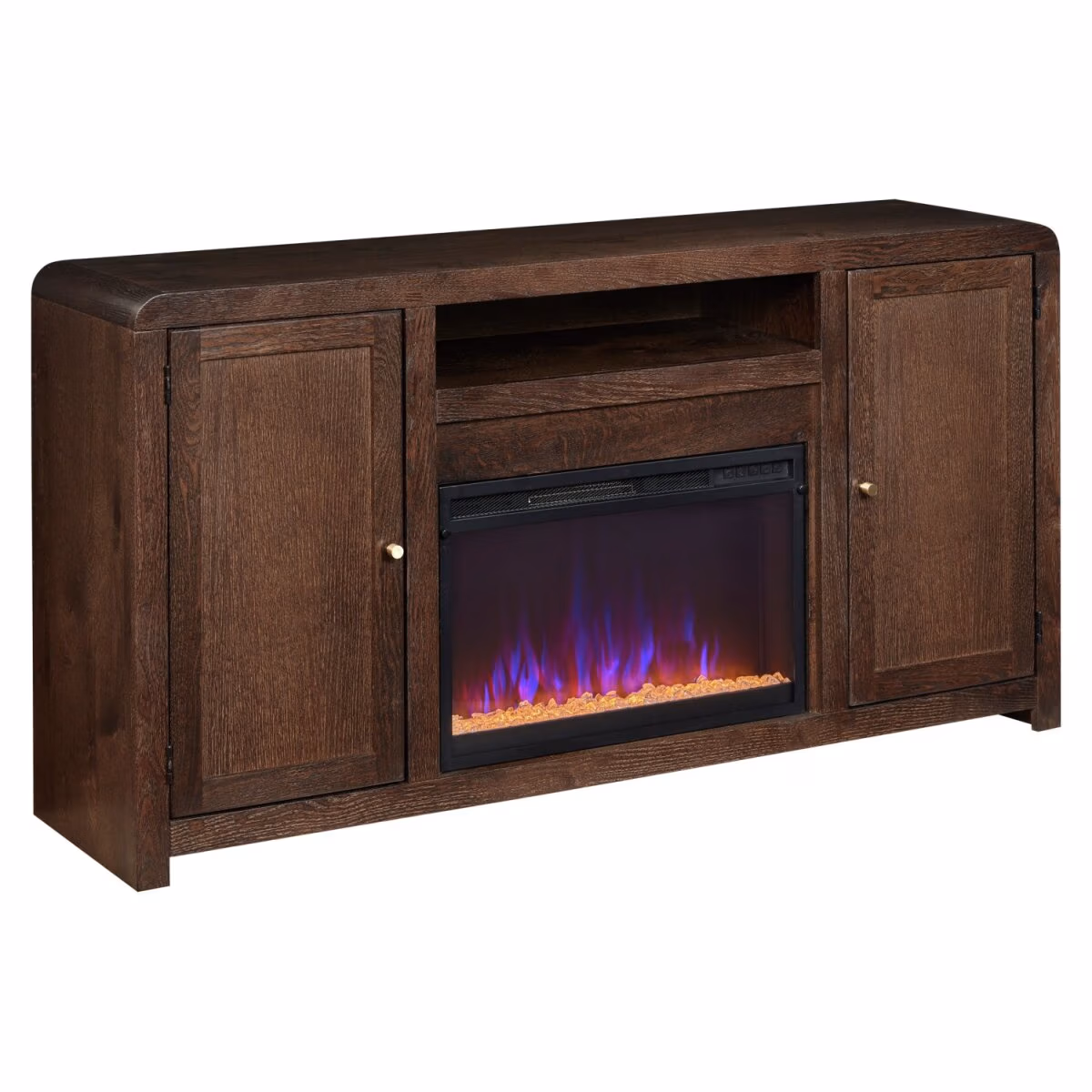 Cooper 66" Fireplace Console KOO1940-DKC - Image 8