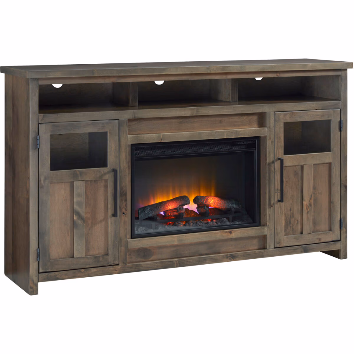 Finnegan 66" Highboy Fireplace DTT1940-SBR DTT1940-SBR - Image 2