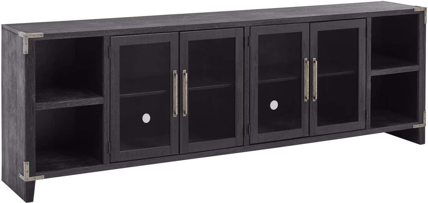Quincy 97" Console W/ 4 Doors WDJ1270-BDL
