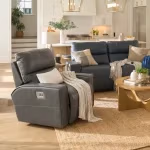 Maddox Power Reclining Chair and A Half w/ Headrest & Lumbar - X45759 - Image 3