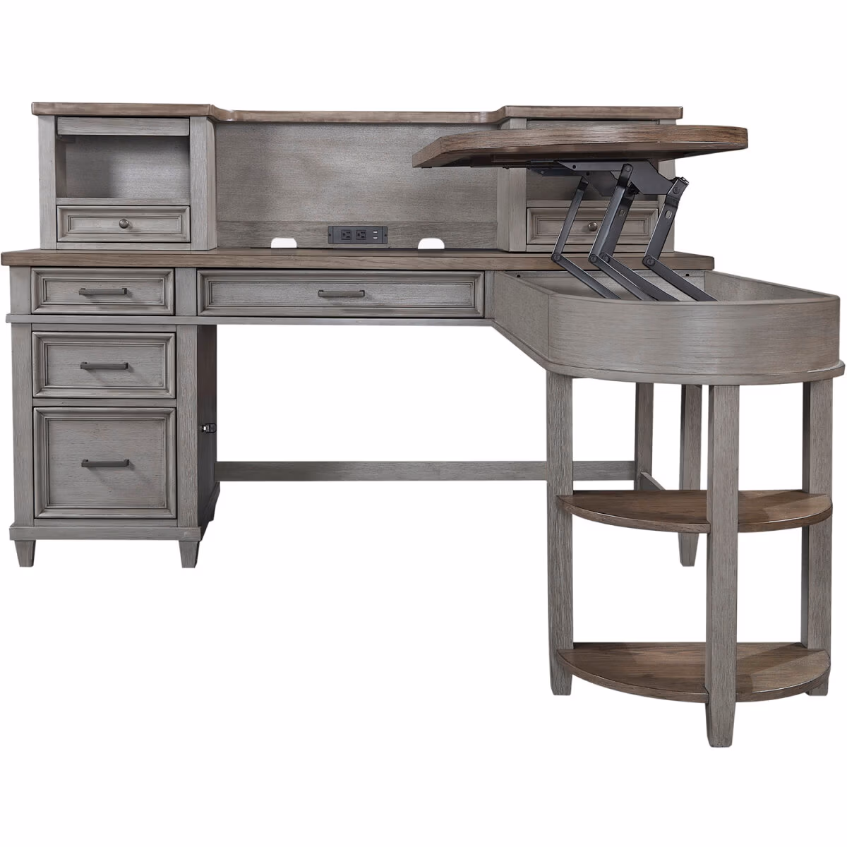 Caraway 48" Return Desk I248-308-SLT-1 - Image 2