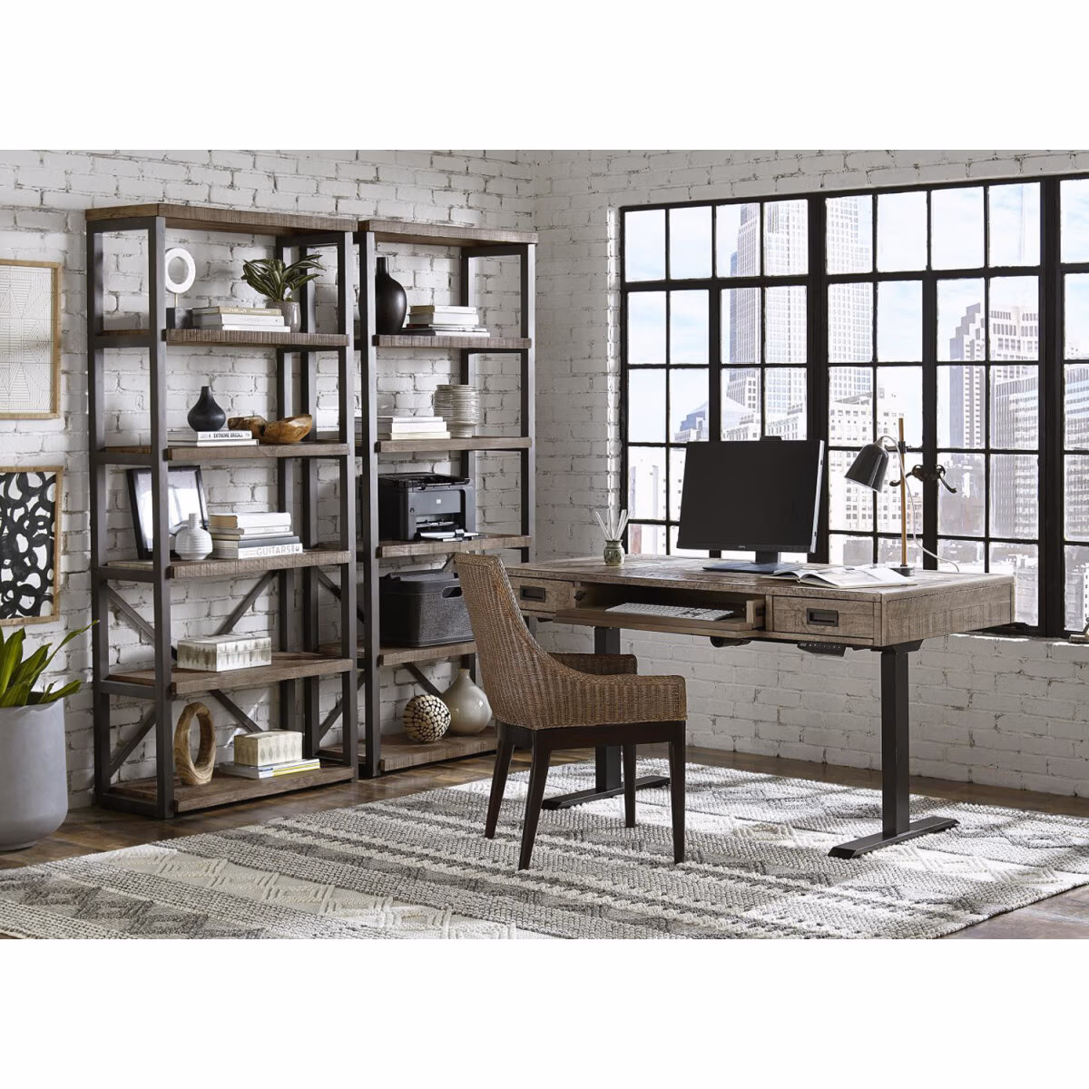 Grayson 60" Lift Desk I215HOGRP1 - Image 4