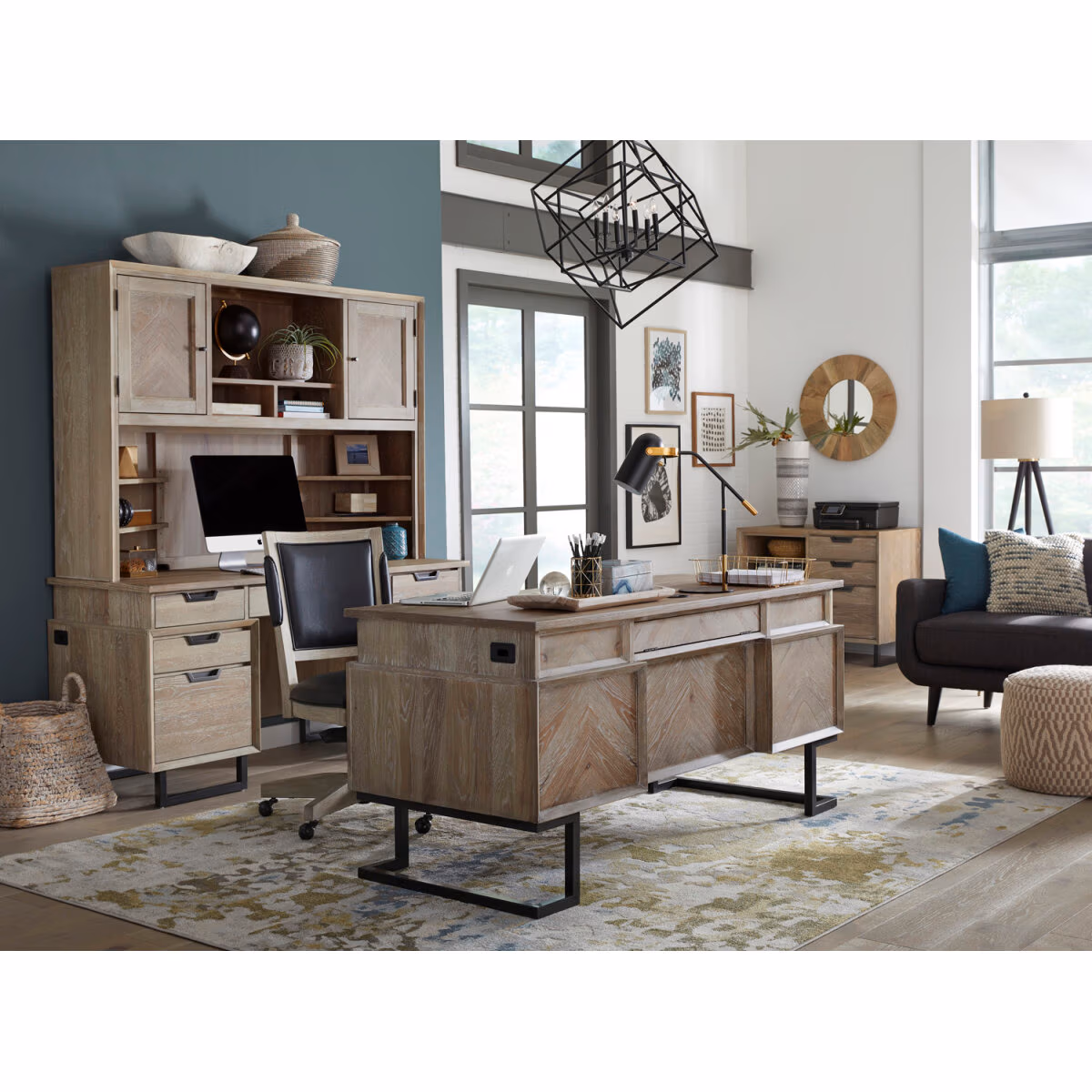Harper Point 66" Credenza Desk - Image 3