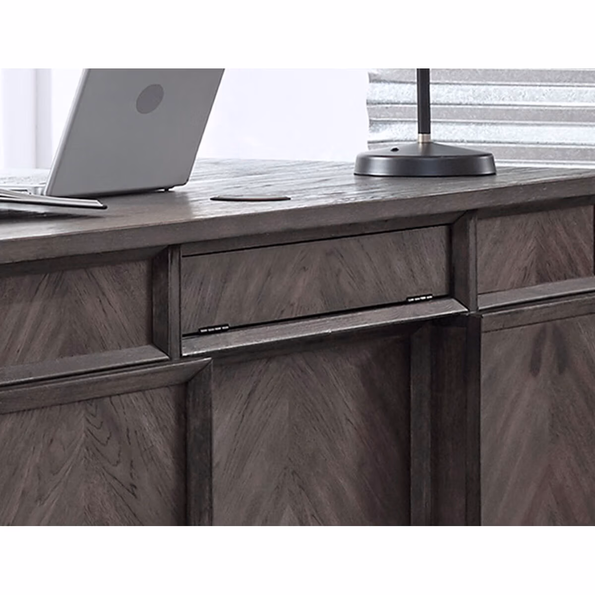 Harper Point 66" Executive Desk IHP-304-FSL - Image 9