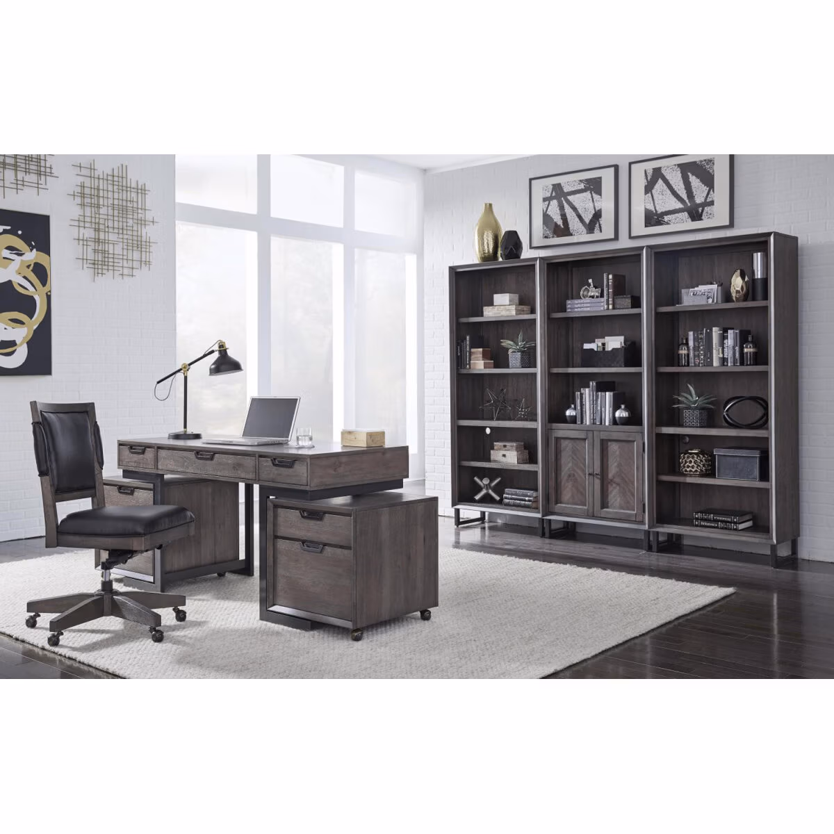 Harper Point 60" Writing Desk IHP-360WD-FSL - Image 4