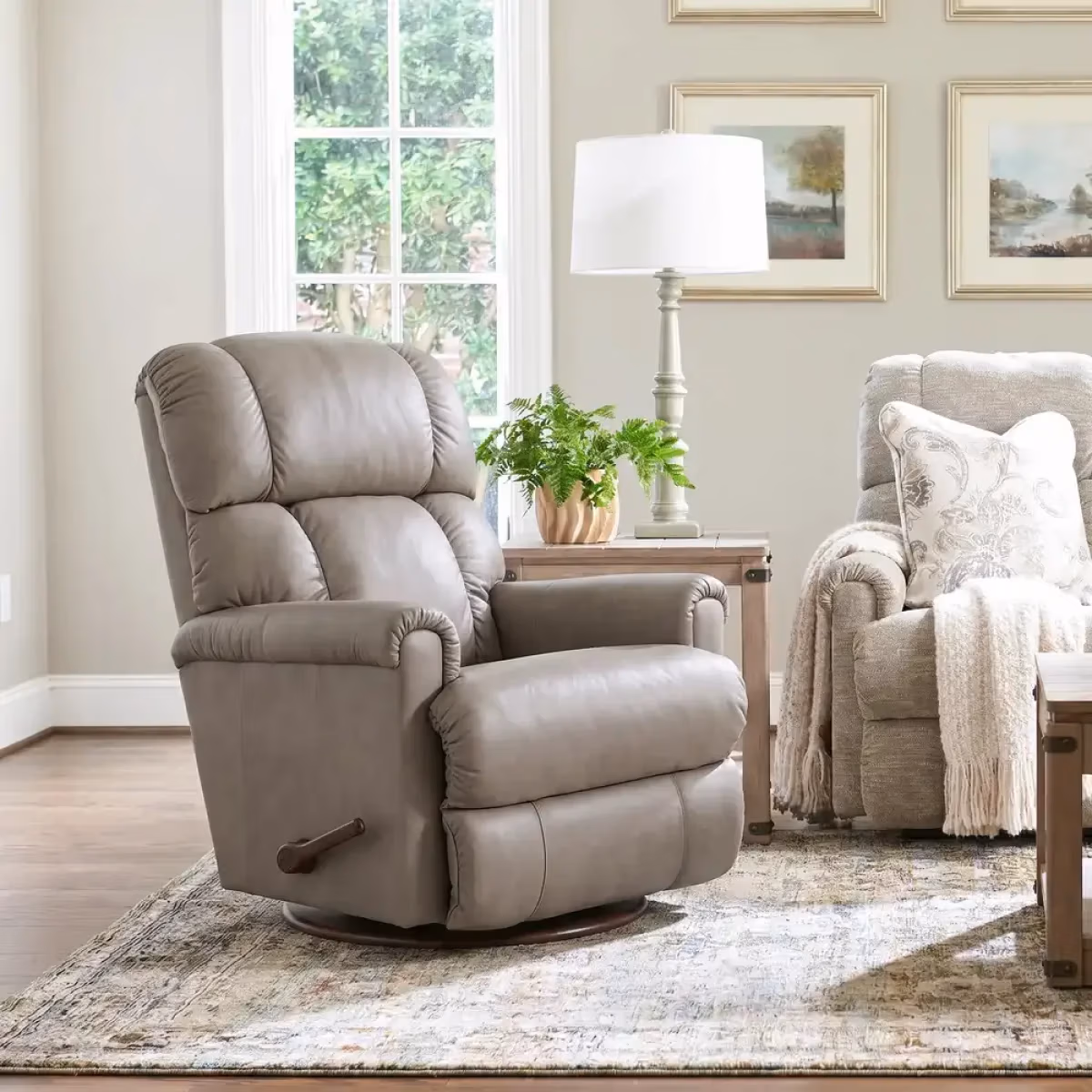 Pinnacle Swivel Gliding Recliner - 017512 - Image 3