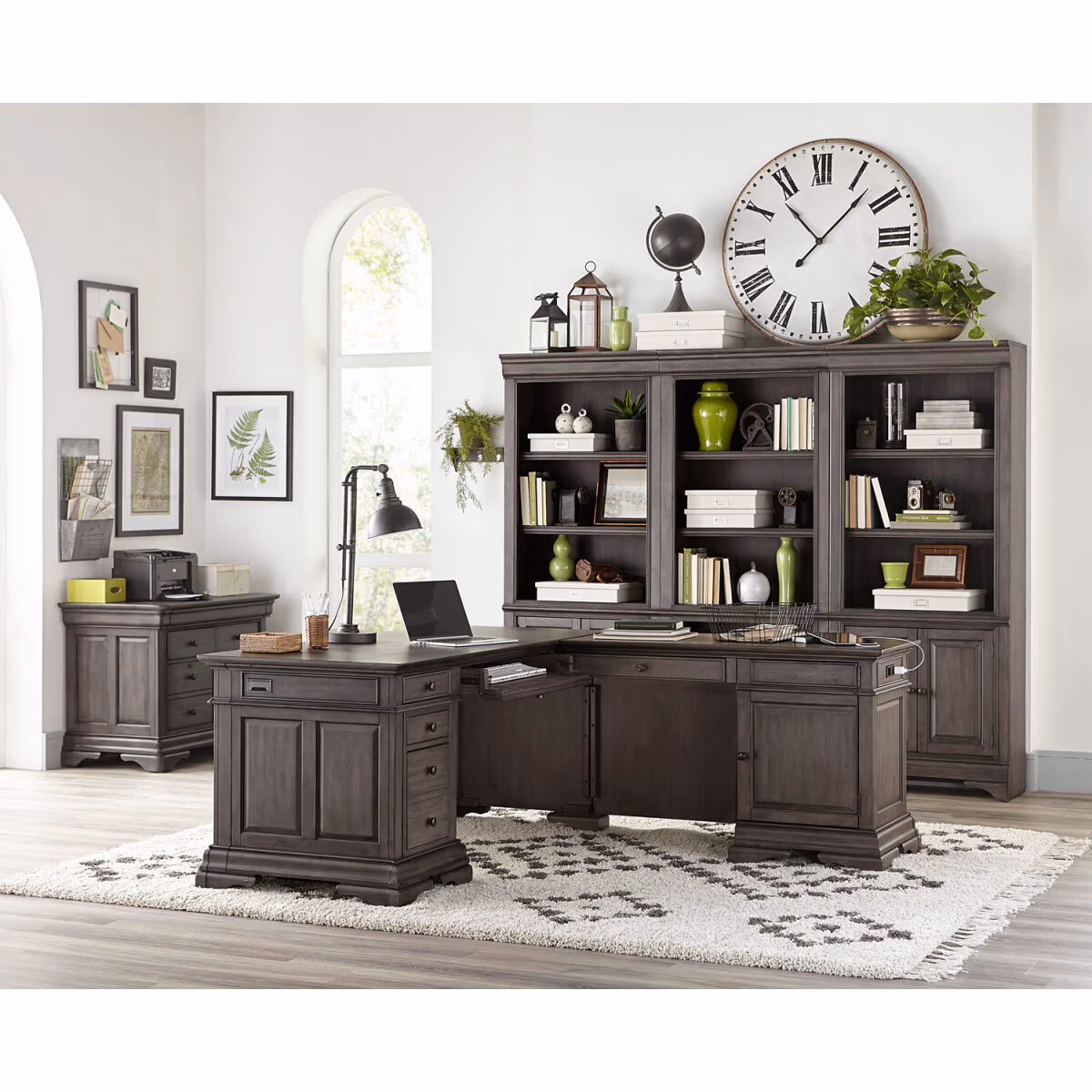Sinclair L-shaped Desk I224HOGRP1 - Image 5