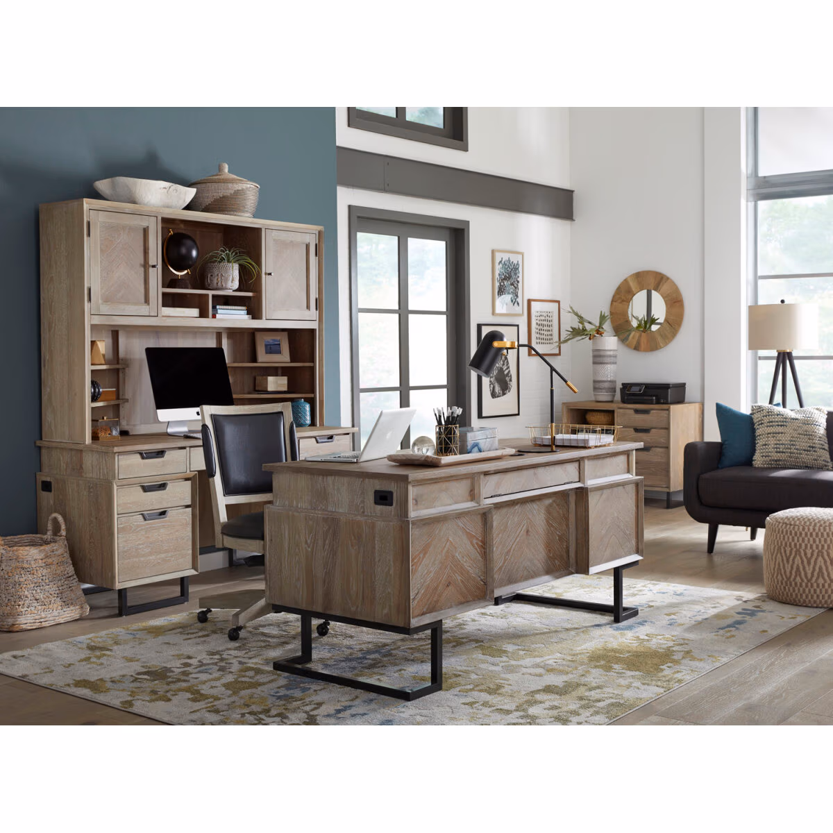 Harper Point 66" Credenza Desk - Image 4