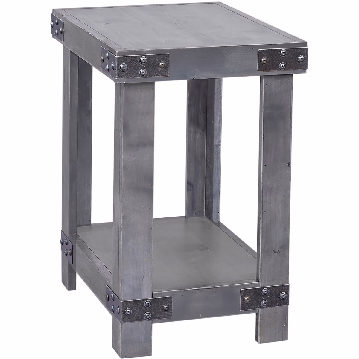 Industrial Chairside Table - Image 2