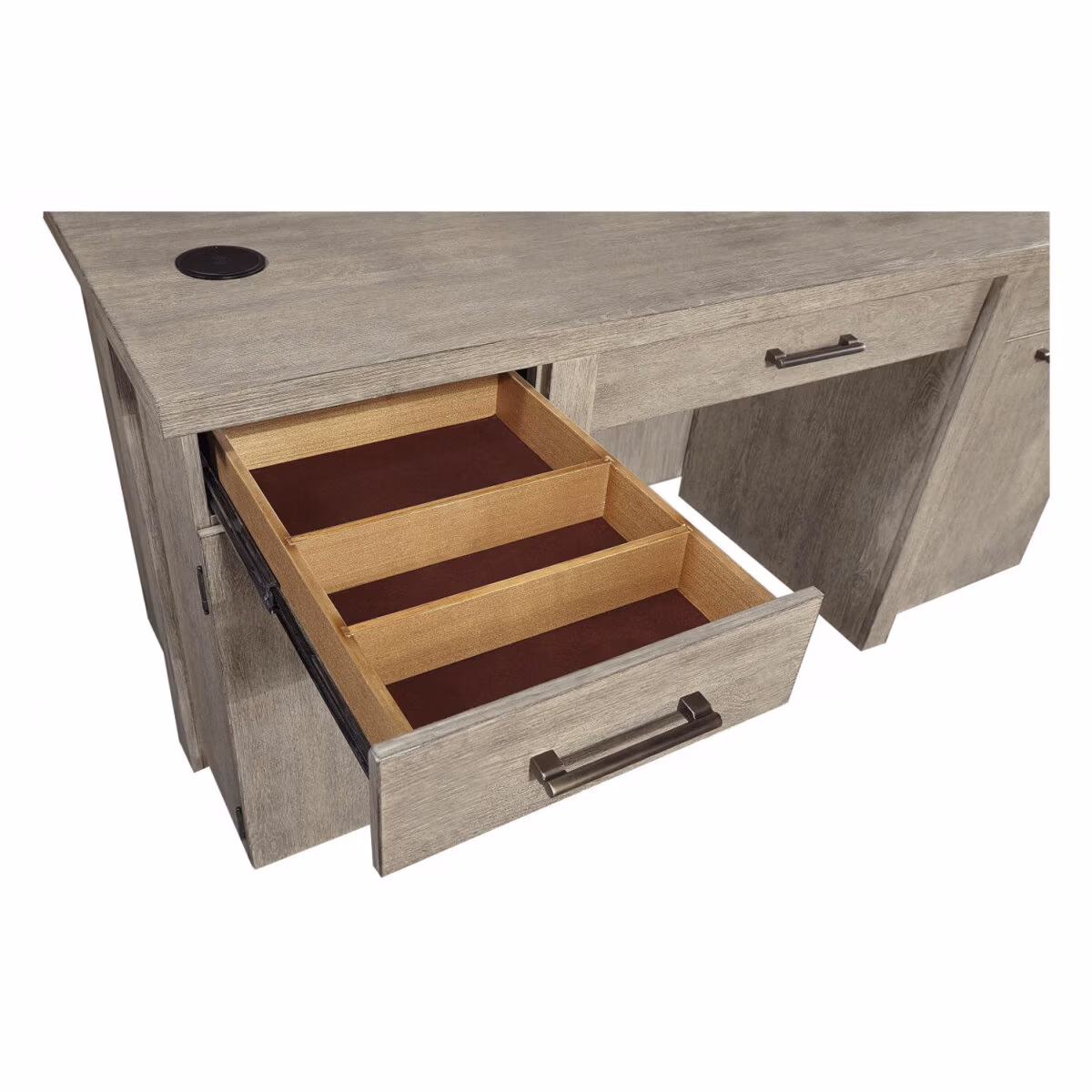 Platinum Credenza Hutch - Image 12