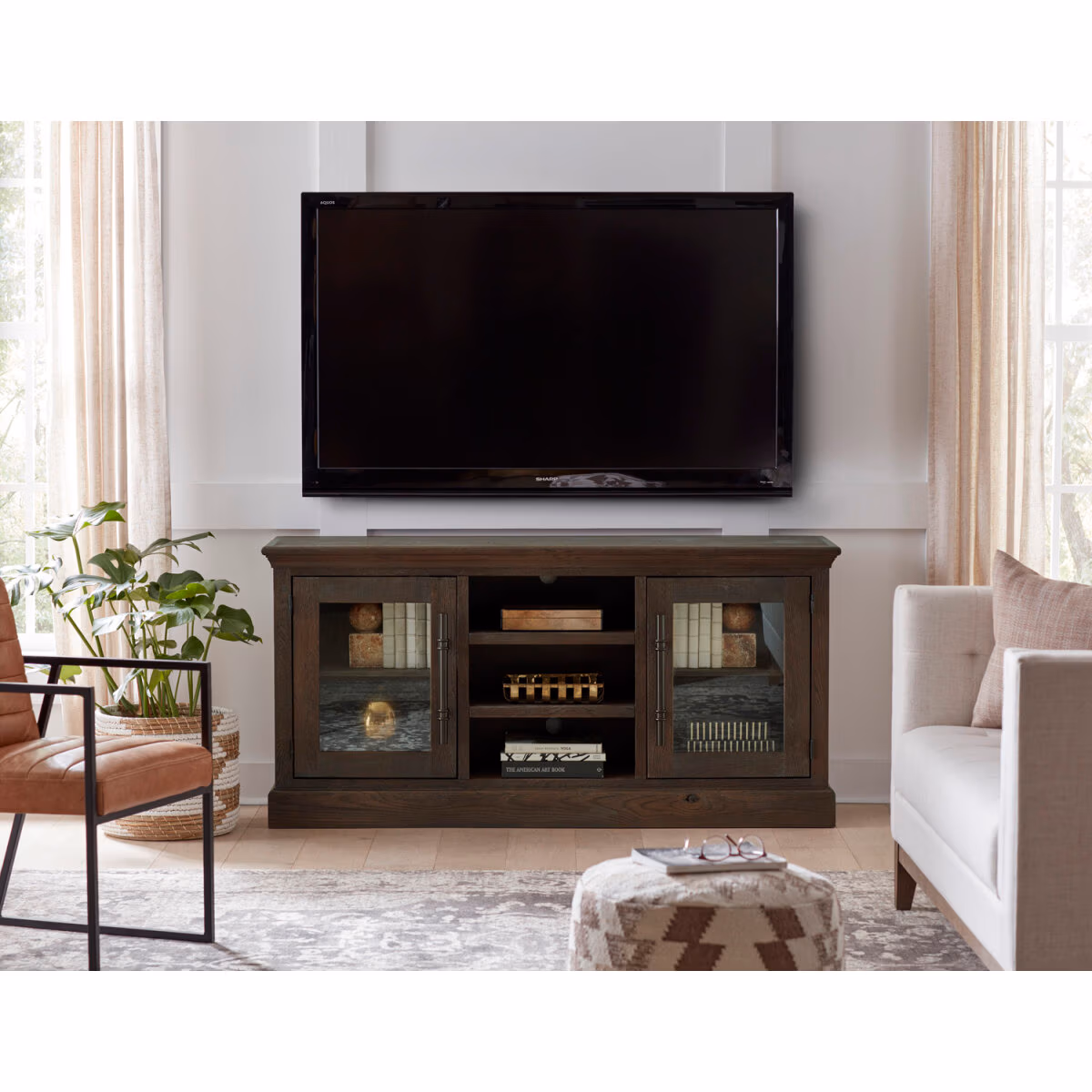 Manchester 66" Console W/ 2 Doors WKM1241GRP1 - Image 5