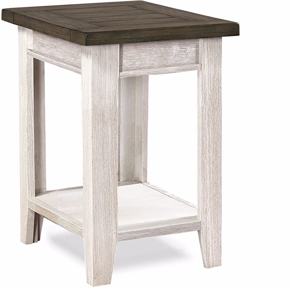 af4b0536ab1c090b1e49f0008780fc6e Eastport Chairside Table ME913-MBL - Image 1