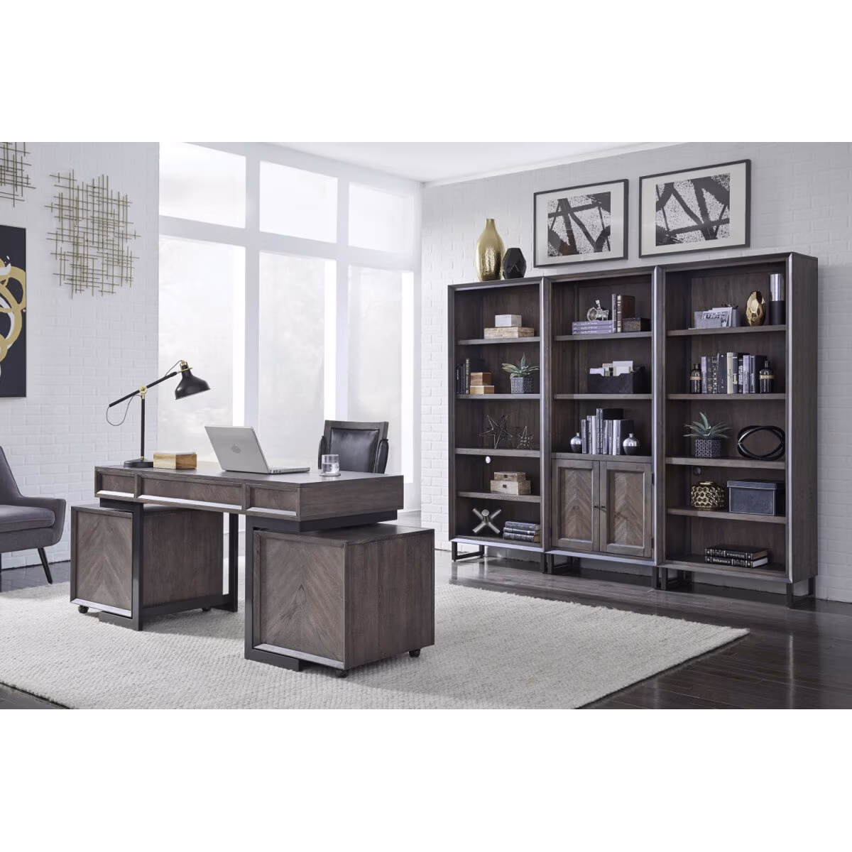 Harper Point 60" Writing Desk IHP-360WD-FSL - Image 3