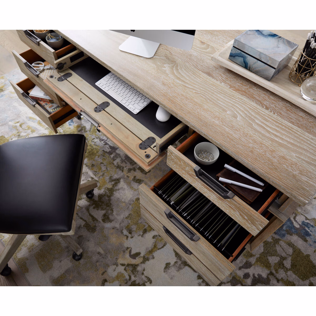 Harper Point 66" Credenza Desk - Image 17