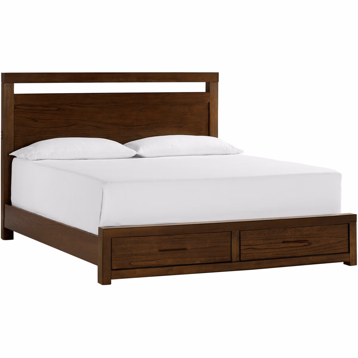 Modern Loft Panel Bed IMLBRGRP7 - Image 6