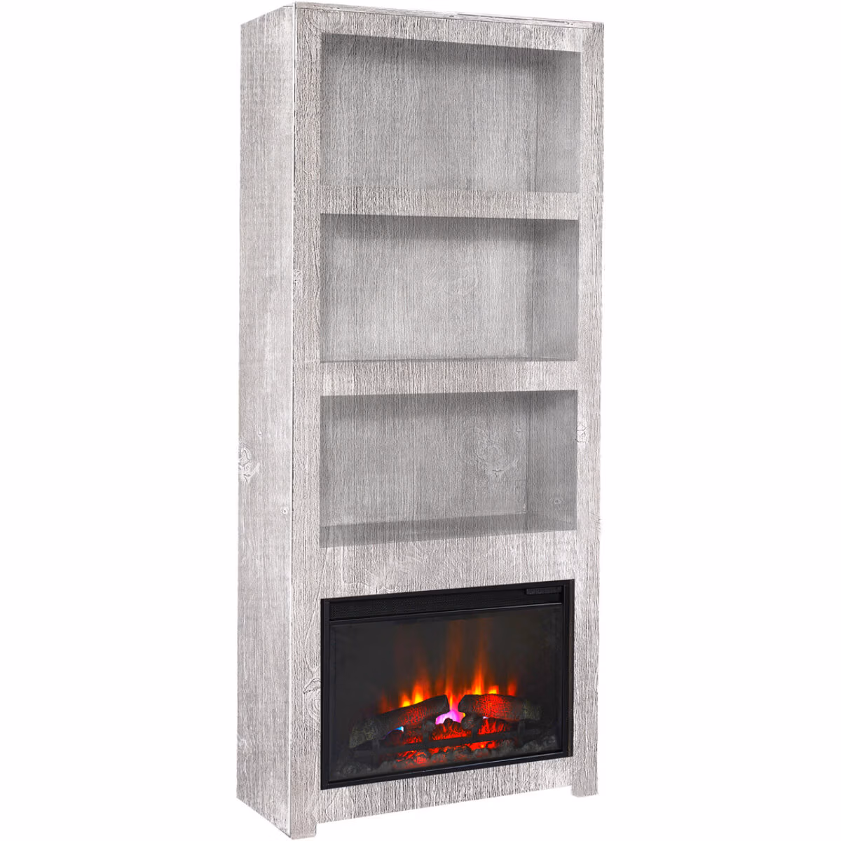 Avery Loft 74" Fireplace Display Case DY3472F12-GHT - Image 2