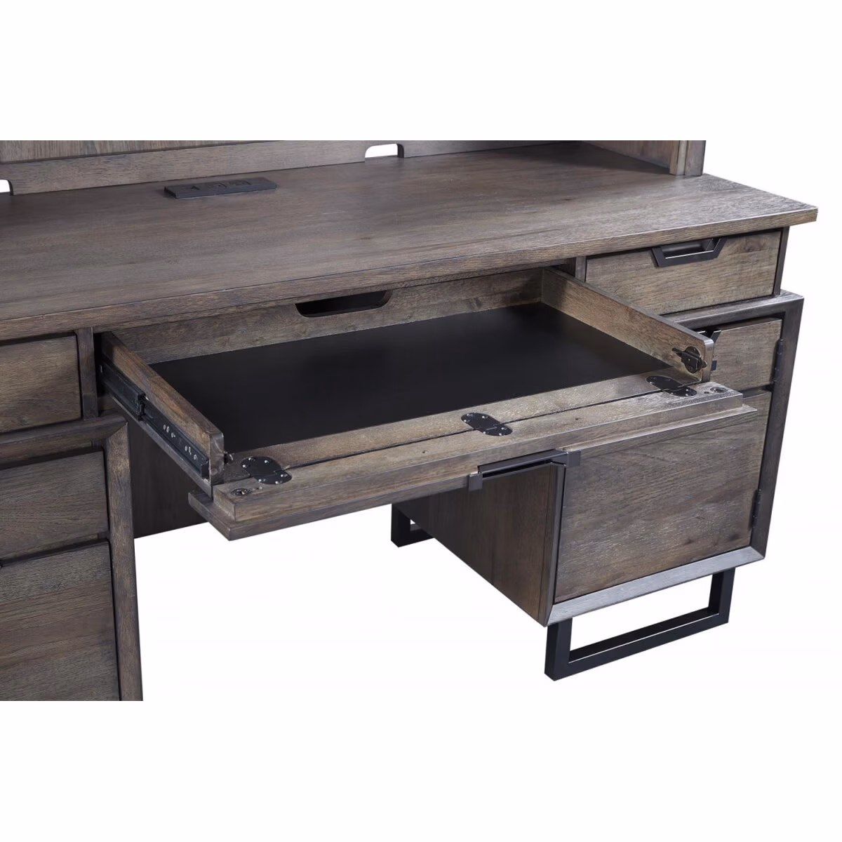 Harper Point 66" Credenza Hutch IHP-317-FSL - Image 10