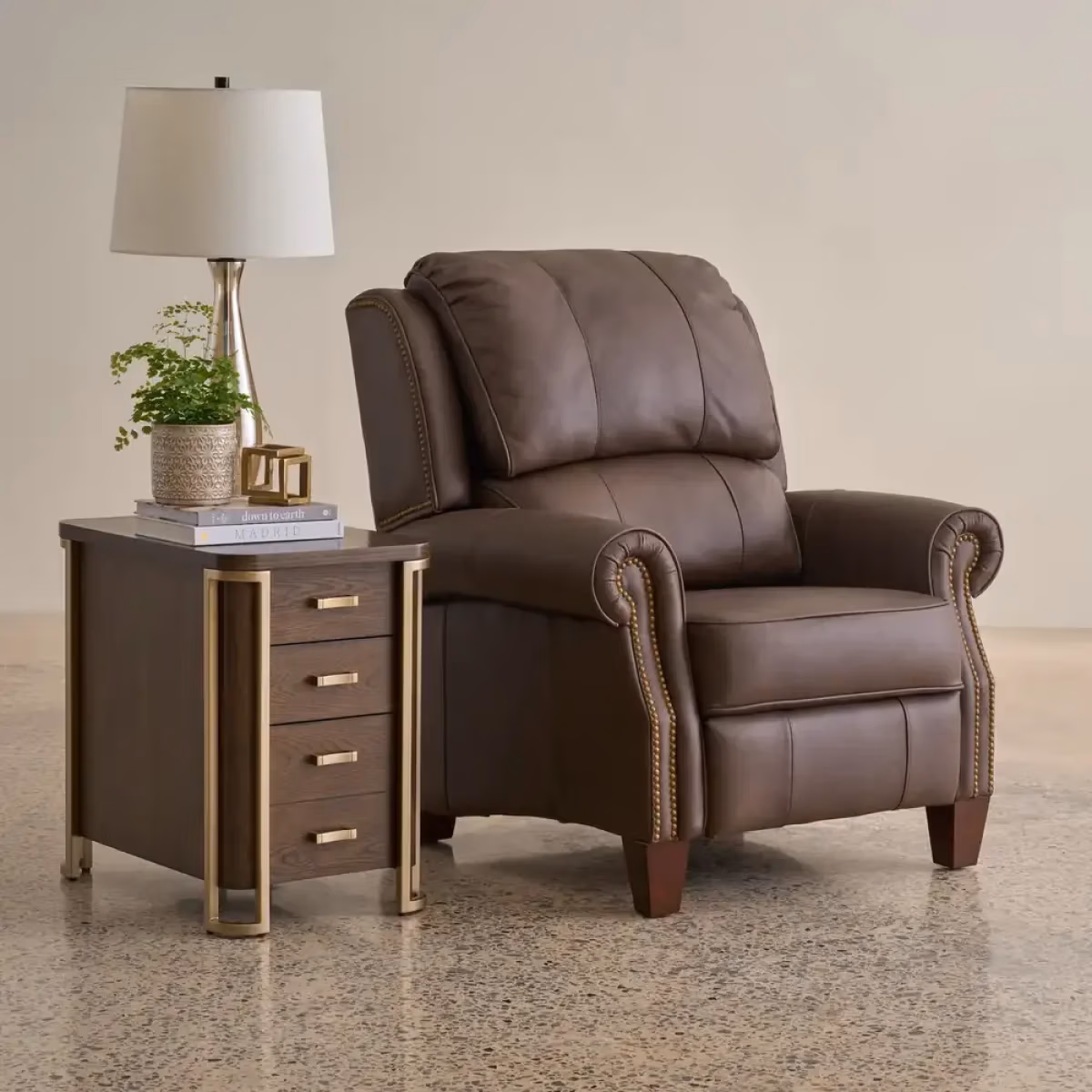 Carleton High Leg Reclining Chair - 295471 - Image 3