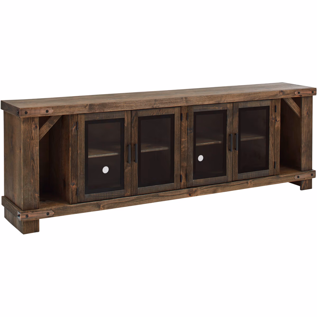 Sawyer 98" Console W/ 4 Doors WDO1270-BDL - Image 2