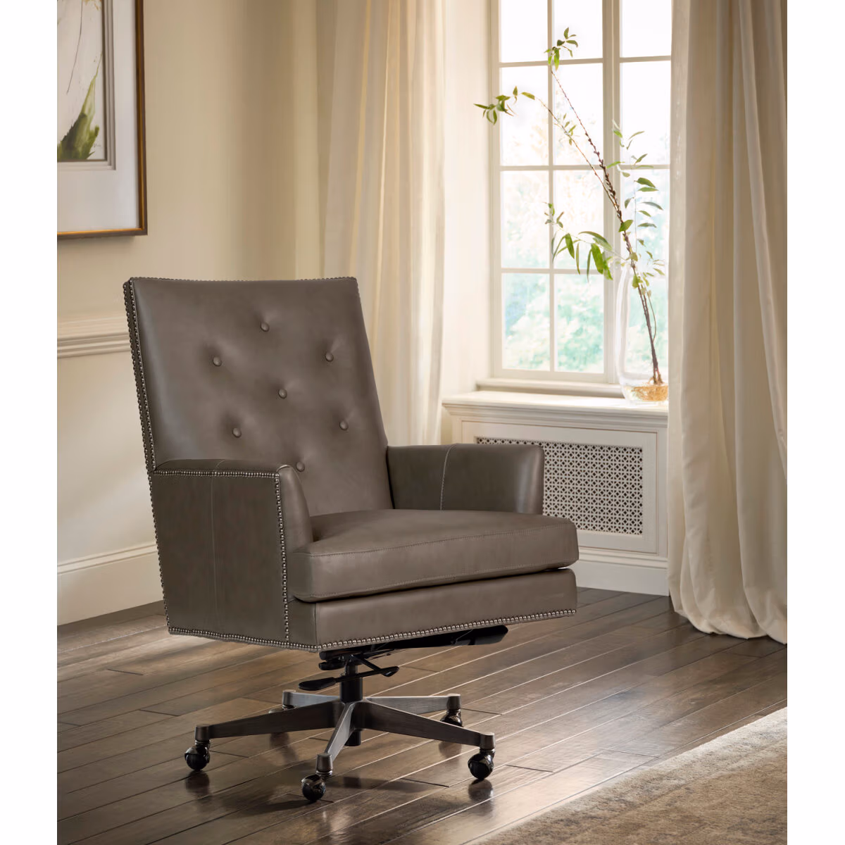 Reese Exec Chair Ardent Iron A14-3680 - Image 11
