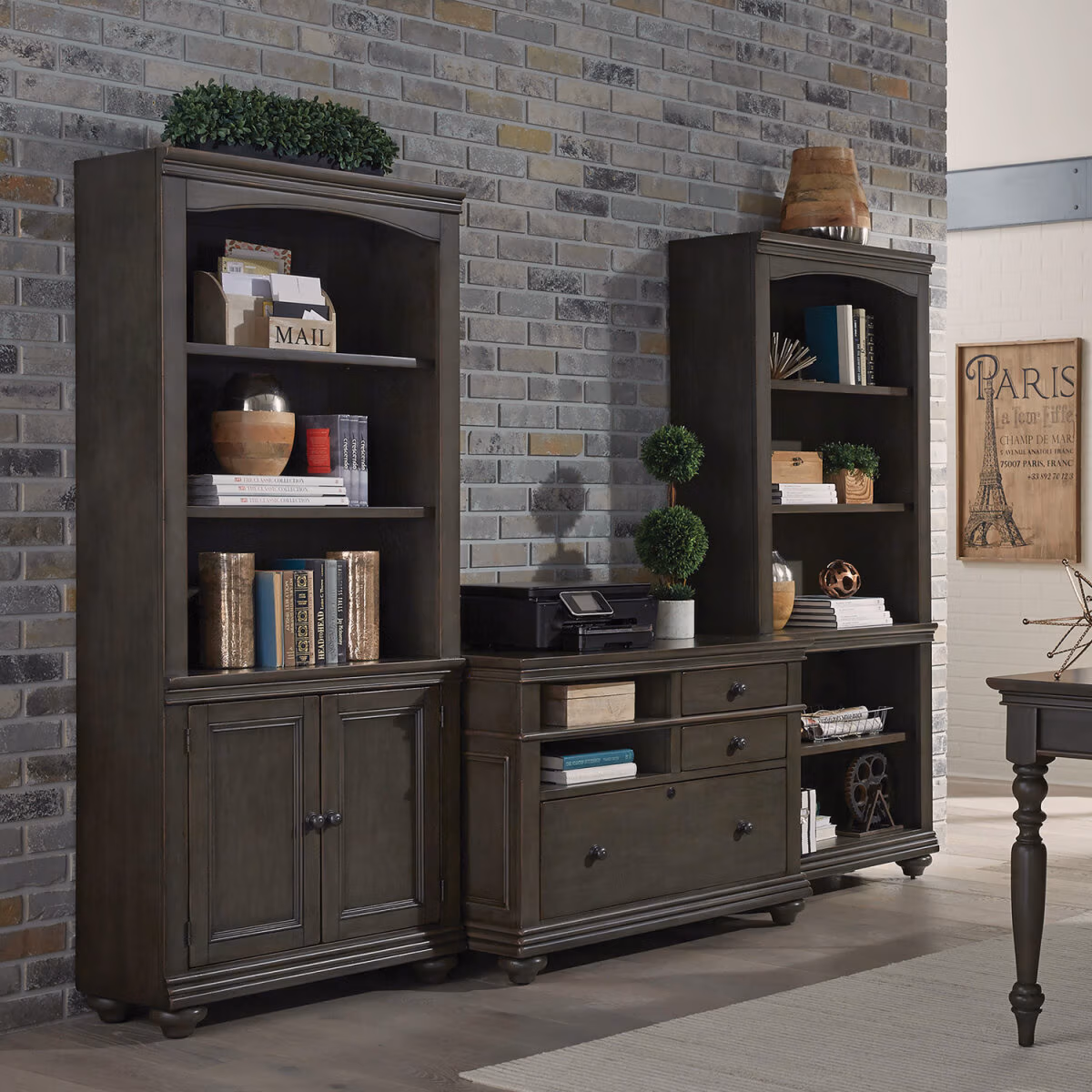 Oxford Door Bookcase I07-332-PEP - Image 6