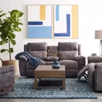 Joel Power Reclining Loveseat w/ Headrest, Lumbar & Console - X49761 - Image 3