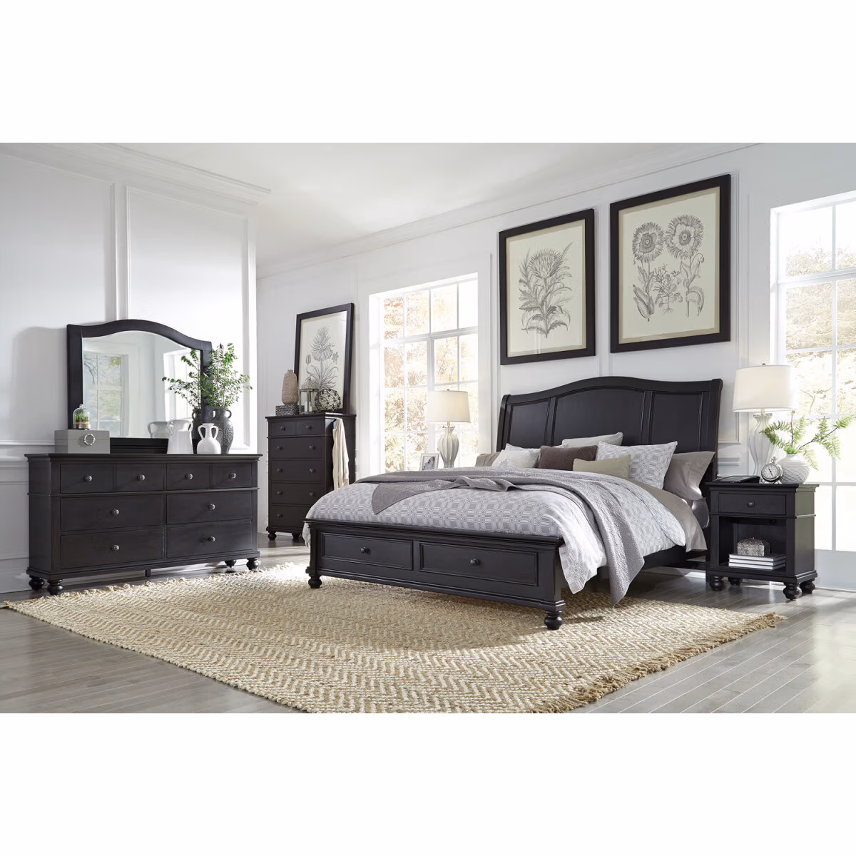 Oxford Dresser I07-453-BLK-1 I07-453-BLK-1 - Image 3