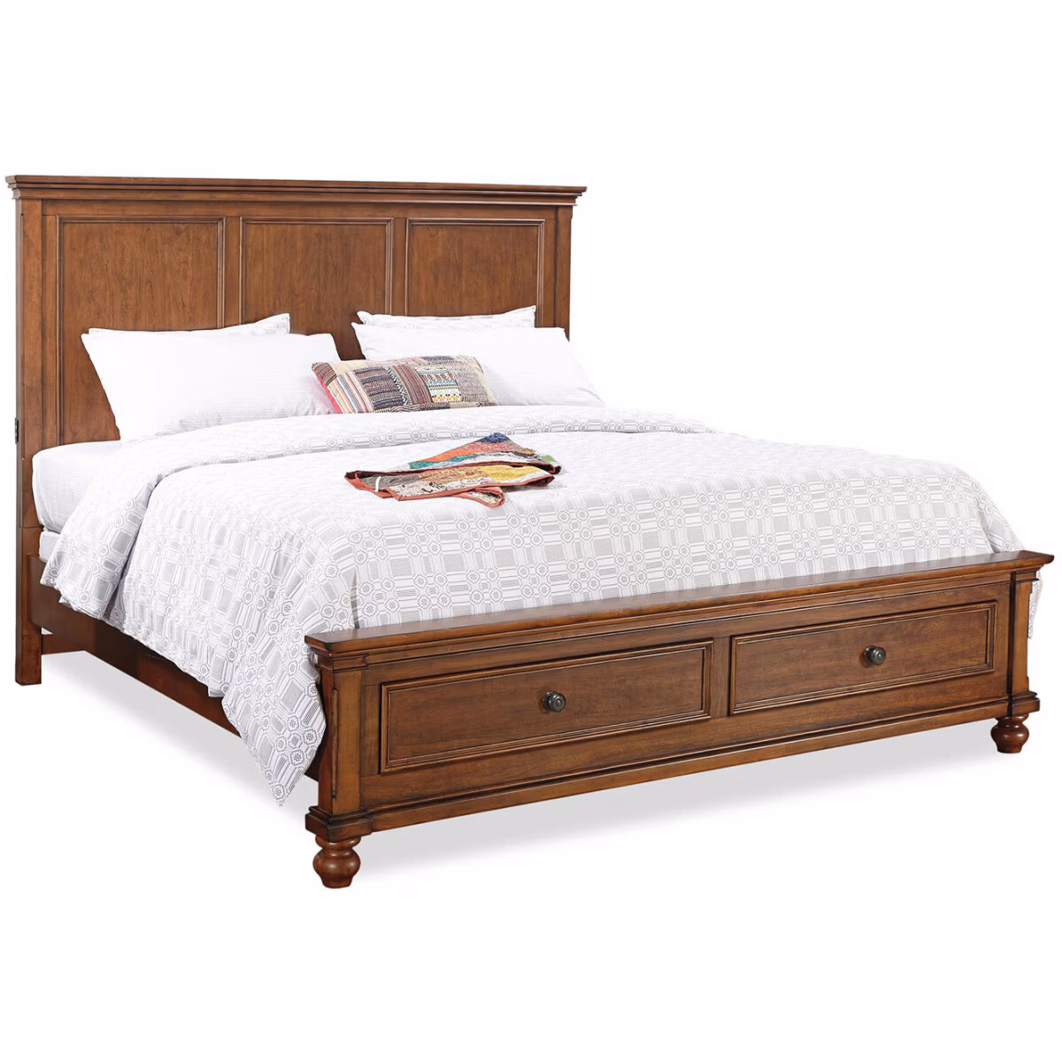 Oxford Panel Bed I07BRGRP21 - Image 2