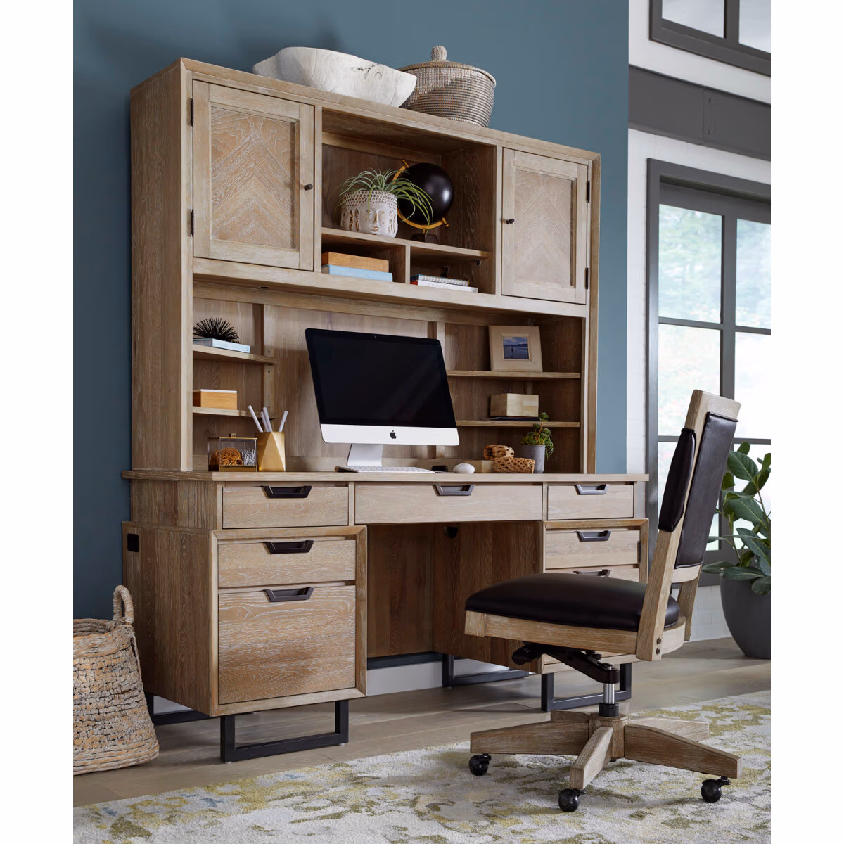Harper Point 66" Credenza Desk - Image 5