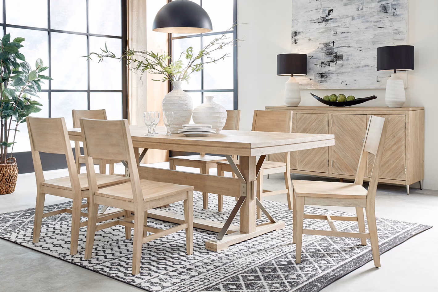 Maddox Dining Side Chair W/uph Seat (per Chair, 2/ctn) I644-6660S