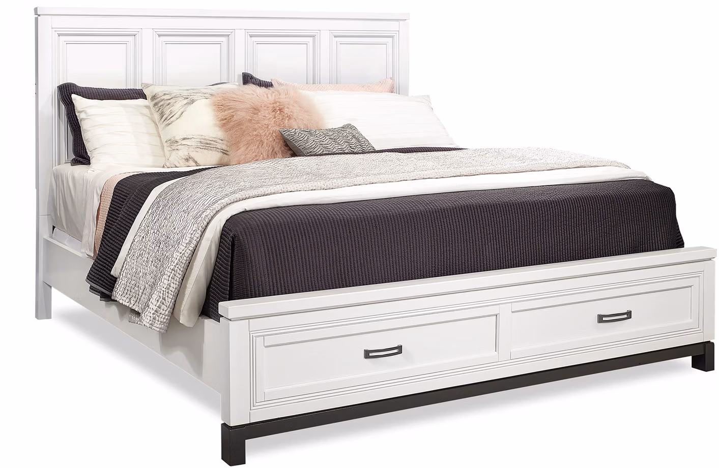 Hyde Park Panel Bed I32BRGRP17