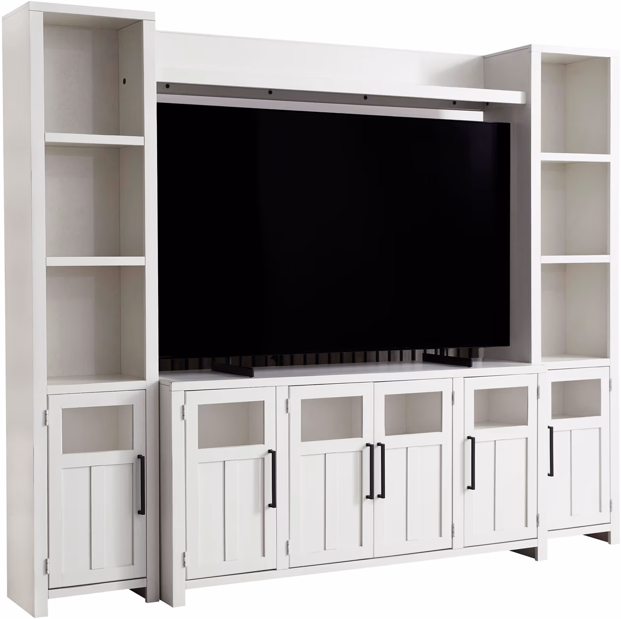 d21781947be11f8b8698d3cfed46b434 Finnegan 68" Console W/ 4 Doors DTT1242-SBR - Image 1