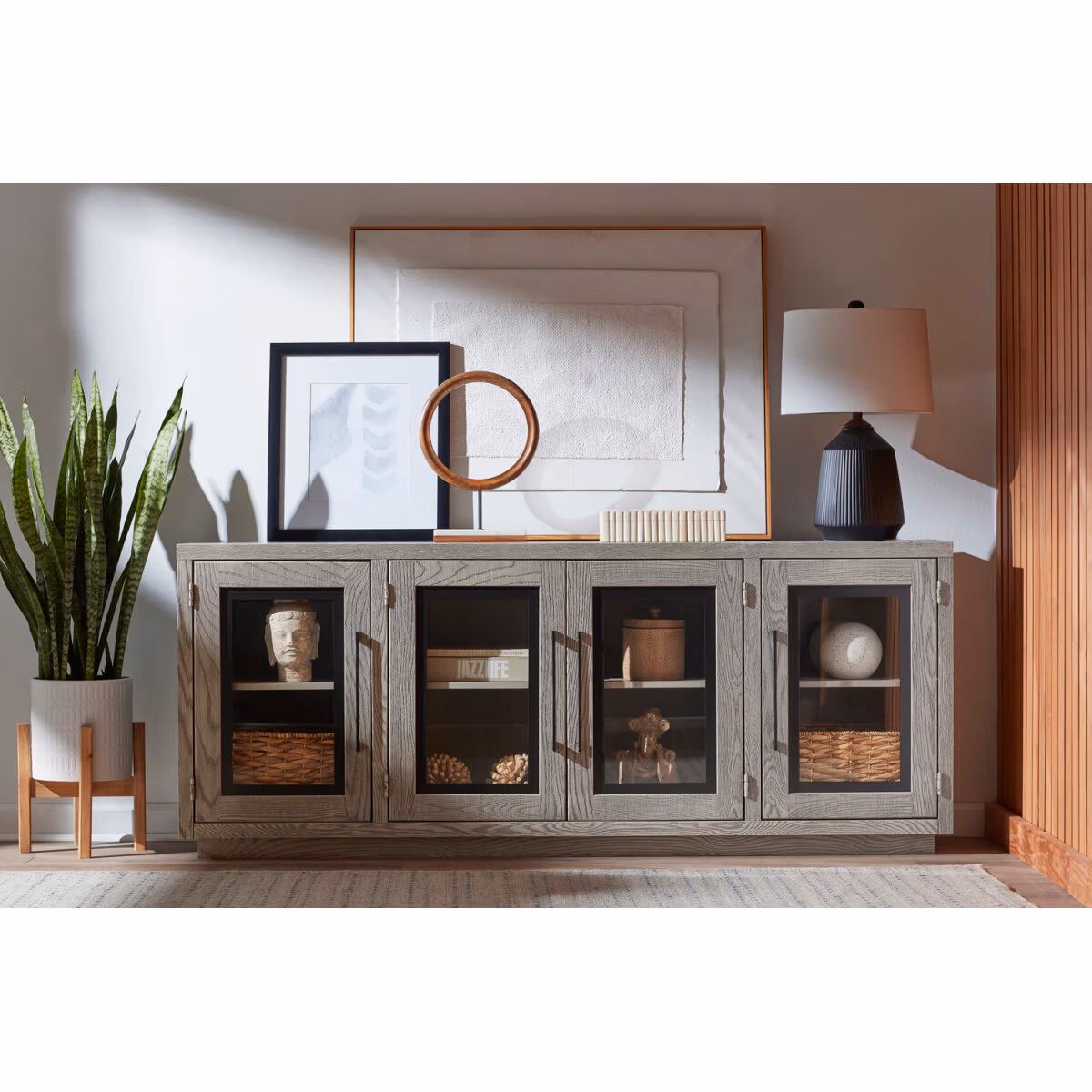 Paige 74" Console W/ 4 Doors - Image 6