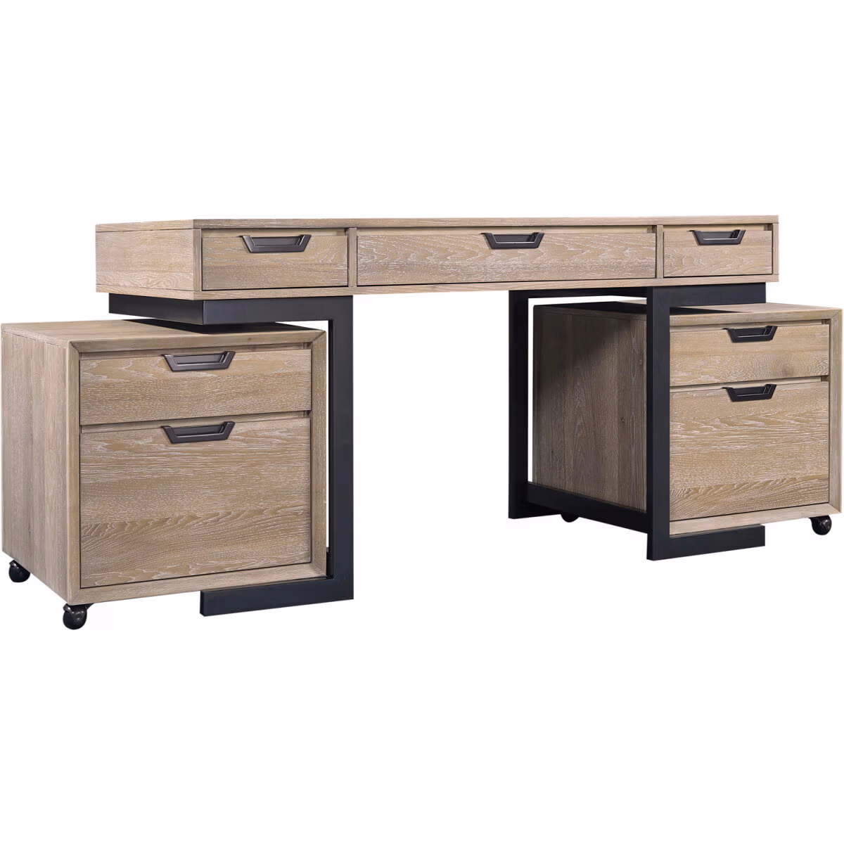 Harper Point 60" Writing Desk IHP-360WD-KHA - Image 9