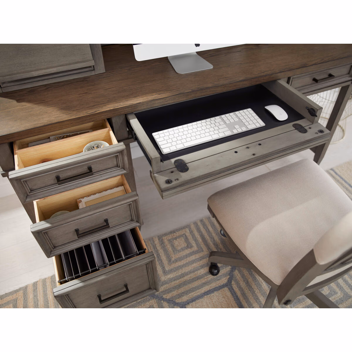 Caraway 48" Return Desk I248-308-SLT-1 - Image 8