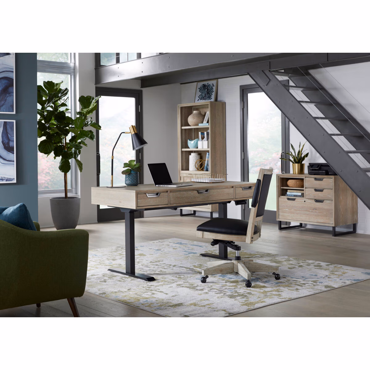 Harper Point Office Chair IHP-366-KHA - Image 6