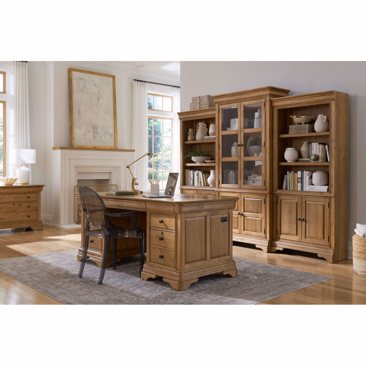 Chateau Philippe Glass Door Bookcase I3290-336 - Image 5