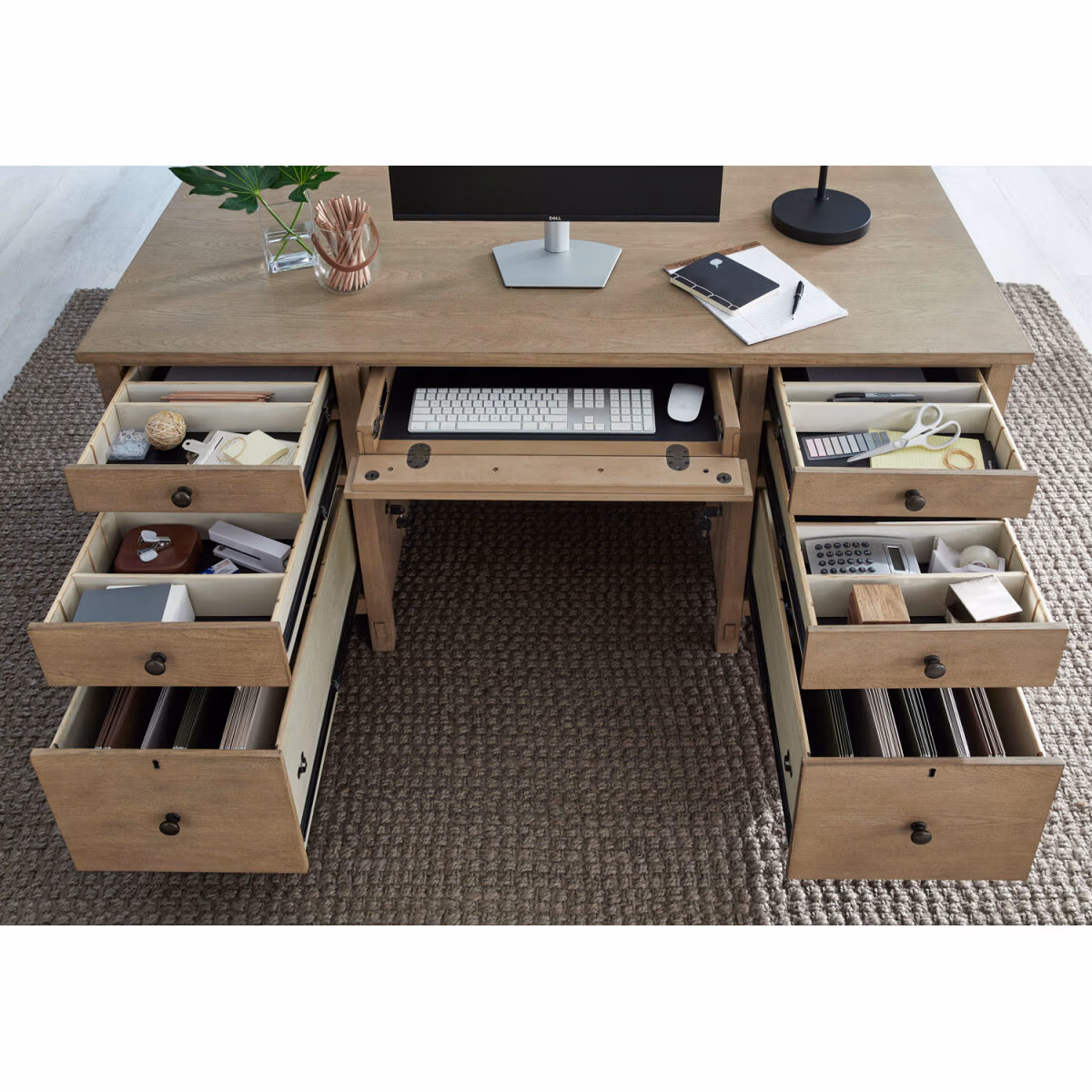 Emerson 66" Executive Desk I3017-303 - Image 5