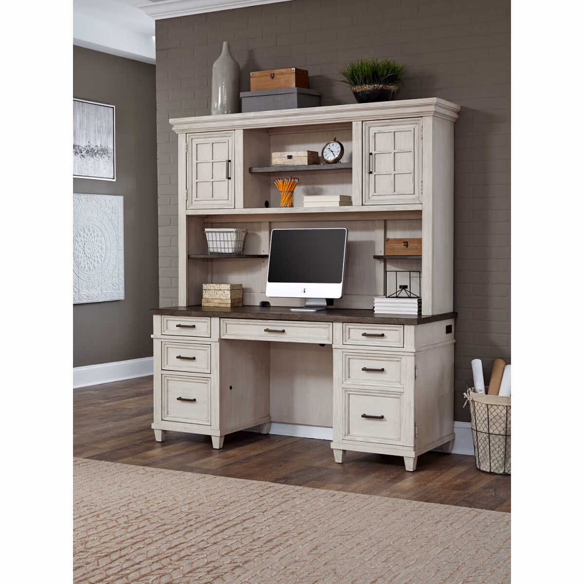 Caraway Credenza & Hutch I248HOGRP1 - Image 4