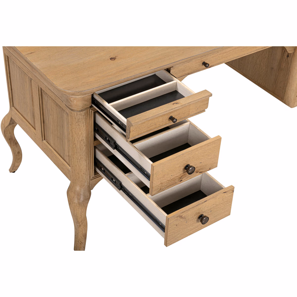 Chateau Philippe 64" Half Ped Desk I3290-371 - Image 11