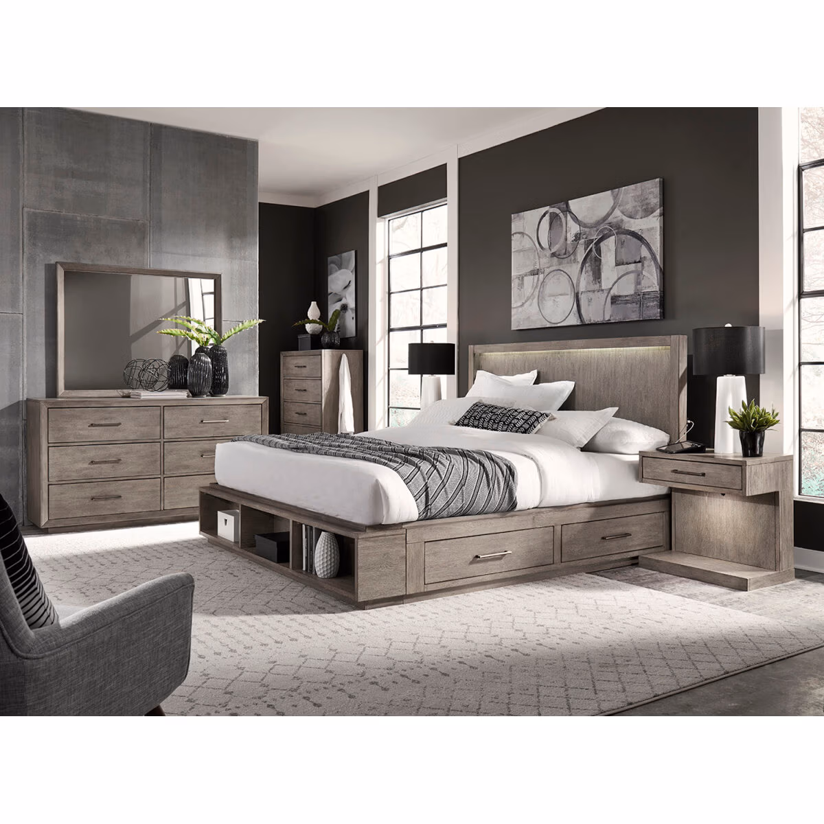 Platinum Panel Bed I251BRGRP1 - Image 3
