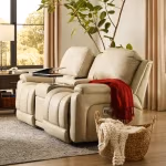 Greyson Power Reclining Loveseat w/ Headrest & Console - U49530 - Image 3