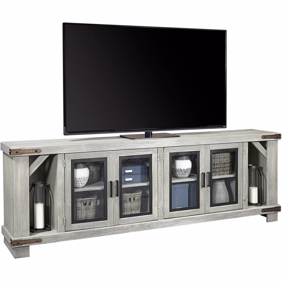 Sawyer 98" Console W/ 4 Doors WDO1270-BDL - Image 5