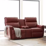 Jay Power Reclining Loveseat w/ Headrest & Console - U49706 - Image 3