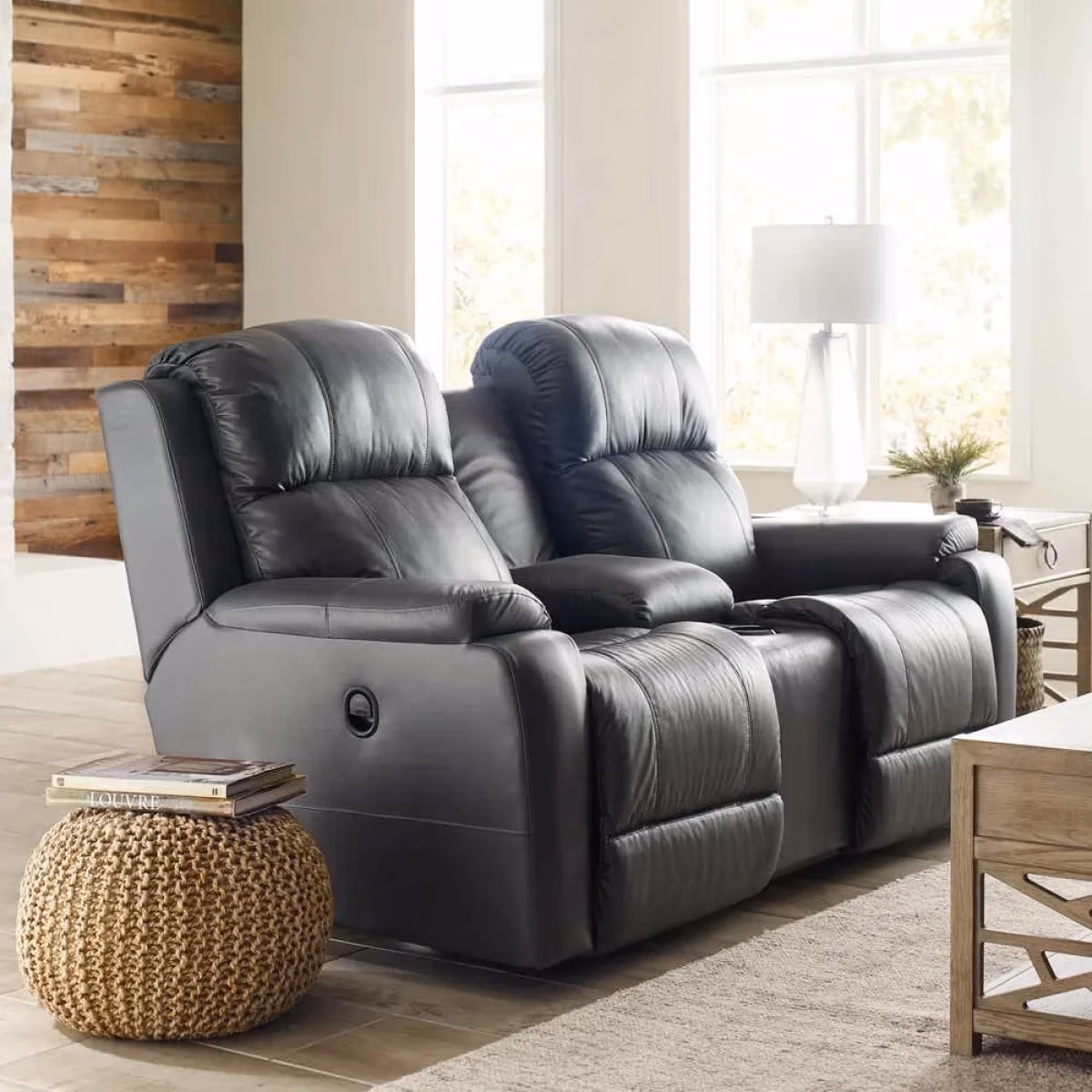 Dorian Reclining Loveseat w/ Console - 449755 - Image 3