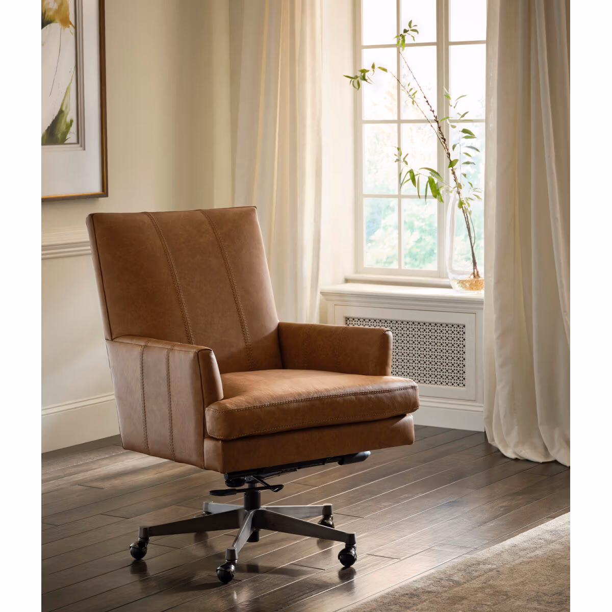 Adler Exec Chair Venetian Caramel A18-3680 - Image 10